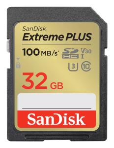 EXTREME PLUS 32GB SDHC MEMORY thumbnail