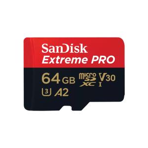 EXTREME PRO MICROSDXC64GB INC SD ADAPTER + 2 YEARS RESCUEPRO DELUXE thumbnail