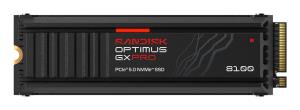 Optimus GX PRO 8100 - SSD - encrypted - 2 TB - internal - M.2 2280 S3-M - PCI Express 5.0 x4 (NVMe) - TCG Opal Encryption 2.02 - integrated heatsink thumbnail
