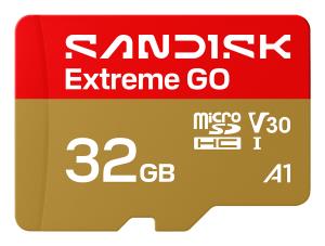 Extreme Go - Flash memory card - 32 GB - A1 / Video Class V30 / UHS-I U3 - microSDHC UHS-I thumbnail