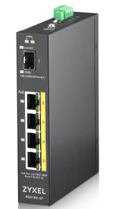 EU Product - Switch  5x GE RGS100-5P           PoE Switch thumbnail