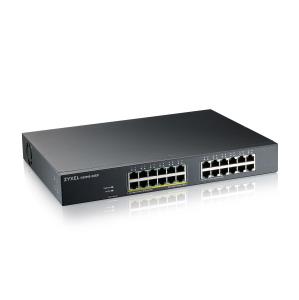 GS1915-24EP-EU0101F ZYXEL GS1915-24EP - Managed - L2 - Gigabit Ethernet (10/100/1000) - Power over Ethernet (PoE) - Rack mounting - Wall mountable