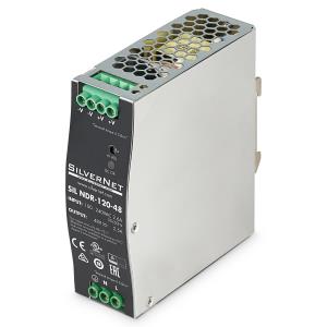 SIL NDR-120-48 SILVERNET 120W 48V 2.5A Industrial Din  Rail Power Supply 120W 48V  2.5A INDUSTRIAL DIN RAIL POWER SUPPLY, Power supply, Black, Power, Over
