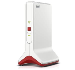 20002908 AVM FRITZ!Repeater 6000 - Wi-Fi 6 (802.11ax) - Tri-band (2.4 GHz / 5 GHz / 5 GHz) - Ethernet LAN - Red - White - Portable router