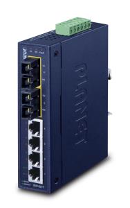 EU Product - PLANET ISW-621T network switch Unmanaged L2 Fast Ethernet (10/100) Blue thumbnail