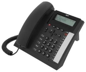1081520 TIPTEL 1020 - Analog telephone - Wired handset - Speakerphone - Black