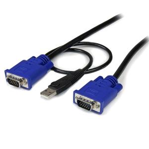 10 FT ULTRA-THIN PC USB+VGA KVM thumbnail