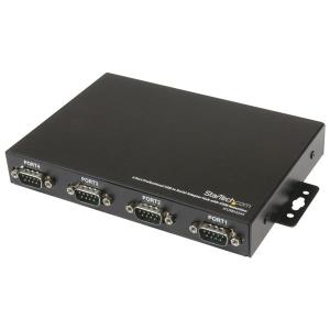 EU Product - 4-Port Wall Mountable USB to Serial Adapter Hub thumbnail