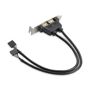 2 PORT USB SLOT PLATE ADAPTER thumbnail