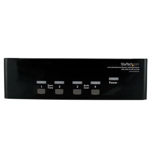 4 PORT DVI VGA DUAL MONITOR KVM thumbnail
