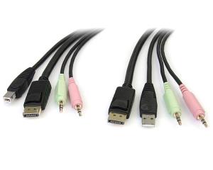 4-IN-1 USB DISPLAYPORT KVM SWIT thumbnail