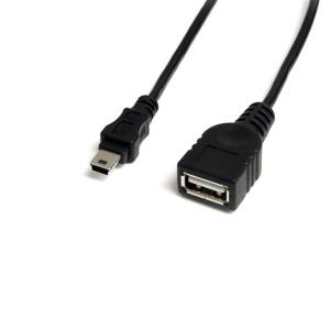 1 FT MINI USB 2.0 CABLE - USB A thumbnail