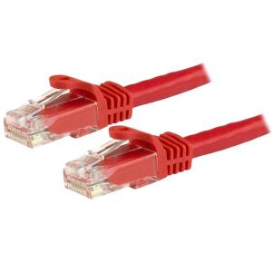 N6PATC15MRD STARTECH.COM 15m Red Gigabit Snagless RJ45 UTP Cat6 Patch Cable - 15 m Patch Cord
