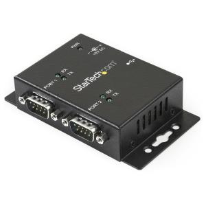 2 PORT WALL MOUNT USB TO SERIAL thumbnail