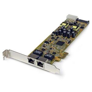 ST2000PEXPSE STARTECH.COM Dual Port PCI Express Gigabit Ethernet PCIe Network Card Adapter - PoE/PSE