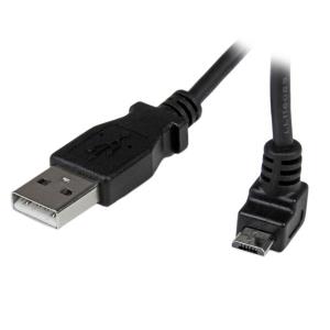 USBAUB2MU STARTECH.COM 2M ANGLED MICRO USB CABLE -