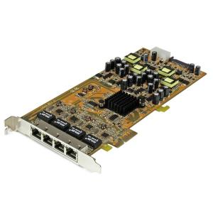 ST4000PEXPSE STARTECH.COM ADD 4 GIGABIT POWER OVER ETHERNET PORTS TO A PCI EXPRESS-ENABLED COMPUTER - 4 PO