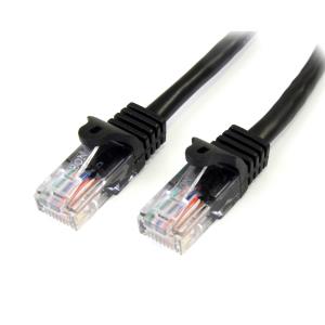 1M CAT 5E BLACK SNAGLESS thumbnail
