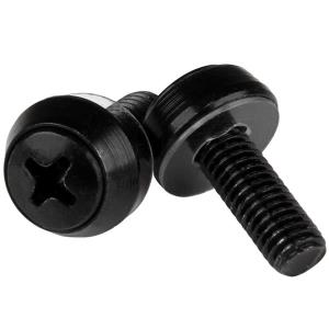 M6 MOUNTING SCREWS BLACK 12MM thumbnail