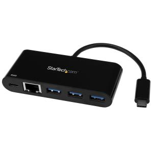 3 PORT USB C HUB WITH ETHERNET thumbnail