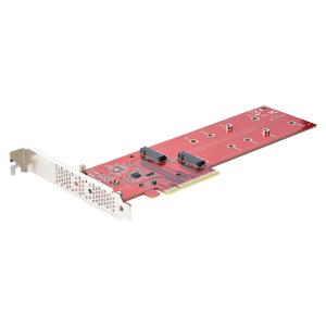 DUAL-M2-PCIE-CARD-B STARTECH.COM PCIE M.2 ADAPTER - PCIE X8X16