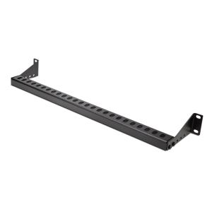 1U RACK CABLE MANAGEMENT BAR - thumbnail