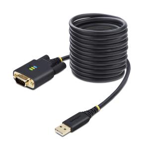 1P10FFC-USB-SERIAL STARTECH.COM 10ft/3m USB to RS232 Serial Adapter