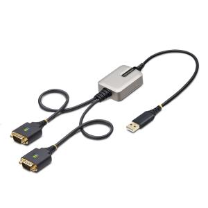 2P1FFC-USB-SERIAL STARTECH.COM 60CM 2-PORT USB SERIAL CABLE -