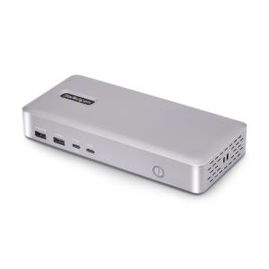 USB4 Docking Station, USB-C 40Gbps, Dual Video HDMI, Up to 2x 4K 60Hz 4:4:4 (RGB) or 2x 4K 120Hz 4:2:2, Multi-Monitor Dock, 6x USB, 2.5GbE, 100W PD - Docking station - USB4 / Thunderbolt 4 - 2 x HDMI - 1GbE, 2.5GbE - 180 Watt thumbnail