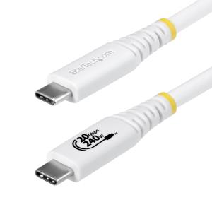 2M USB4 CABLE WHITE USB-IF thumbnail