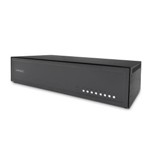 - KVM / audio / USB switch - 8 x KVM / audio / USB - 1 local user - desktop - TAA Compliant thumbnail