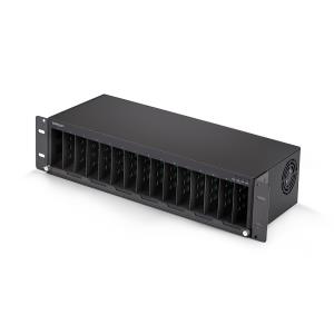 - Modular expansion base - media converter chassis - rack-mountable - TAA Compliant thumbnail