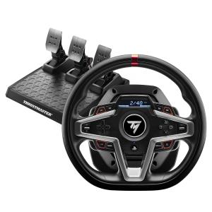 4160783 THRUSTMASTER T248 - Steering wheel + Pedals - PC - PlayStation 4 - PlayStation 5 - Wired - Black - Cable - 5.7 kg