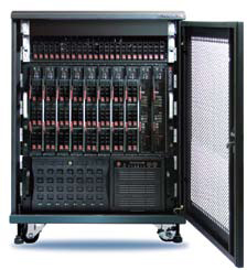CSE-RACK14U SUPERMICRO OfficeBlade Rack Cabinet 14U - Freestanding rack - Black