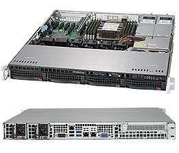 CSE-813MFTQC-R407CB SUPERMICRO CSE813MFTQC-R407CB - Rack (1U) - Black - 4 fan(s) - Serial ATA - Serial Attached SCSI (SAS) - HDD & SSD - 400 W