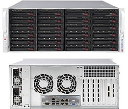 EU Product - Superchassis 4U SC846B w/SAS3 Single Exp 1200W