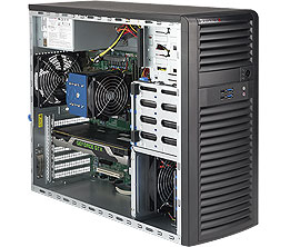 SYS-5039C-T SUPERMICRO SYS-5039C-T - Midi-Tower - Workstation barebone - Intel C246 - LGA 1151 (Socket H4) - DDR4-SDRAM - Serial ATA III
