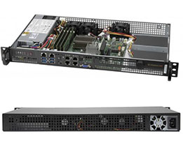 SYS-5019A-FN5T SUPERMICRO 5019A-FN5T - DDR4-SDRAM - 200 W - Rack (1U)