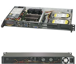 SYS-5019C-FL SUPERMICRO SuperServer 5019C-FL - rack-mountable - no CPU - 0 GB - no HDD
