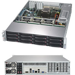 SSG-5029P-E1CTR12L SUPERMICRO SuperStorage Server 5029P-E1CTR12L - Intel C622 - LGA 3647 (Socket P) - Intel? Xeon? - DDR4-SDRAM - 1000 GB - 192 GB