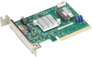AOC-SLG4-2E4T-O SUPERMICRO 2-Port Retimer x8 PCIe Gen 4 Low Profile AOC RoHS