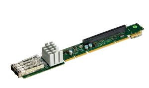 EU Product - AOC-URN4-b2XT-O 1U Ultra Riser 2-port 10GbE RJ45 - Interface Card - PCI-Express thumbnail