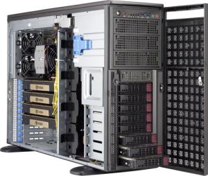 EU Product - - SuperWorkstation 540A-TR - Full-Tower, Intel� C621, SATA, Ethernet/LAN, 2200 W - Xeon Intel PCIe 10GBase-T 2200W thumbnail