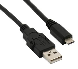 Cable from Micro USB (device or dock) to USB. Device works as client. 2m straight cable. Included with Elf device or Falcon X3 dock. thumbnail