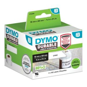 2112284 DYMO 2112284 LW Durable Barcode label 19mm x 64mm Black on White