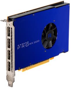 100-505940 AMD Radeon Pro Wx 5100 8GB Pci-e 3.0 16x 4x Dp Retail
