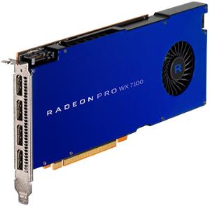 100-505826 AMD RADEON PRO WX 7100 - Graphics card - PCI-Express 8,192 MB GDDR5