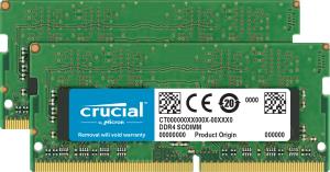 CT2K16G4S266M MICRON / CRUCIAL Crucial - DDR4 - 32 GB: 2 x 16 GB - SO-DIMM 260-pin - 2666 MHz / PC4-21300 - CL19 - 1.2 V - unbuffered