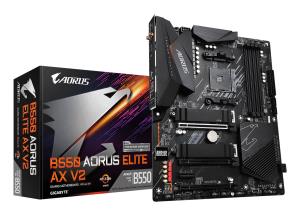 B550 AORUS ELITE AX GIGABYTE TECH B550 AORUS ELITE AX - AMD - Socket AM4 - AMD Ryzen 3000 Series - DDR4-SDRAM - 128 GB - DIMM