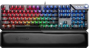 S11-04US279-CLA MSI MSI VIGOR GK71 SONIC BLUE US keyboard USB QWERTY US International Black                                                                               